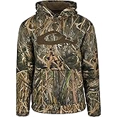 Drake Waterfowl Men's LST Silencer Hunting Warm Anti-Pilling Hoodie with Soft Feel Combed Fleece Interior & Kangaroo Pouch