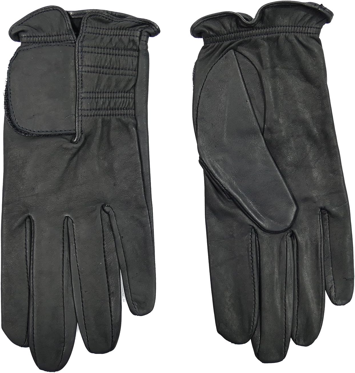 GMK Lightweight Black Leather Shooting Gloves