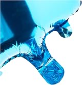 Unique Powder Blue Number 1 Shaped Large Foil Balloon 86cm view 5
