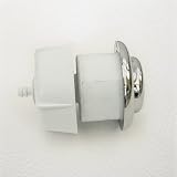 Thomas Dudley Royal Toilet Flush Button 51mm Chrome Pneumatic Single Flush view 2