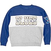 Blue 84 NHL Officially Licensed Colorblock Crewneck Sweatshirt