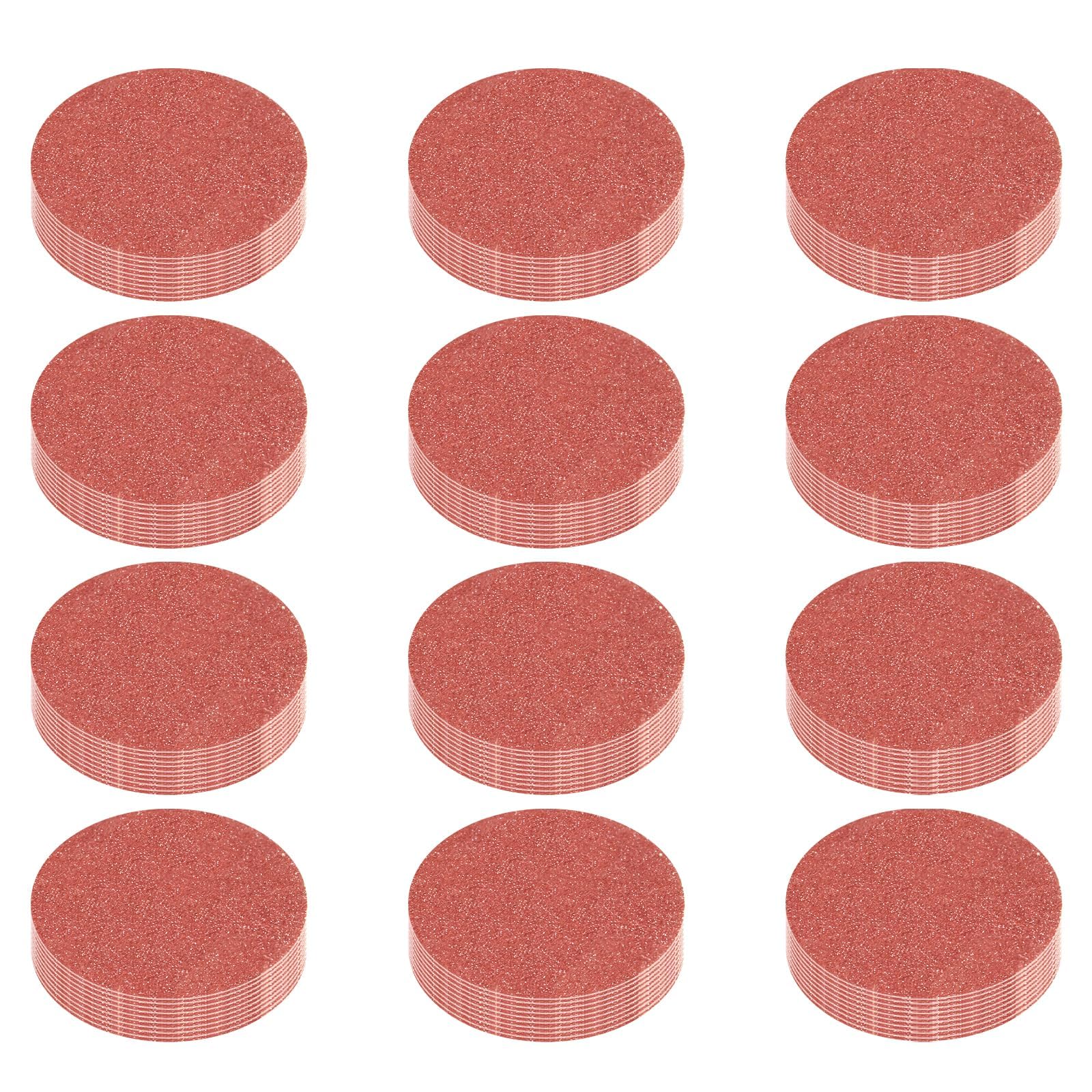 SenmaiTools 120 Pieces 50mm/2inch Sanding Disc, Hook and Loop Sanding Pad, Wet and Dry 1200 Grit Sandpaper for Car Metal Wood Walls