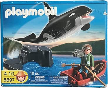 playmobil whale watching set