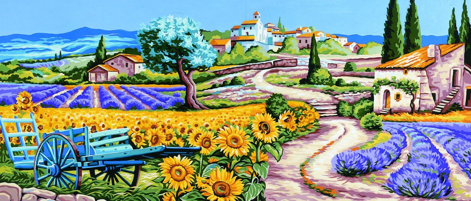 Royal Paris Tapestry/Needlepoint Canvas - Gentle Provence (Douce Provence)