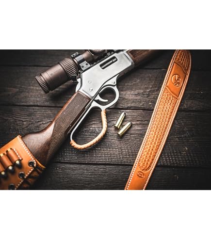 DIY Leather Lever Wrap Kit For Rifles - Brown, Handmade In Alaska