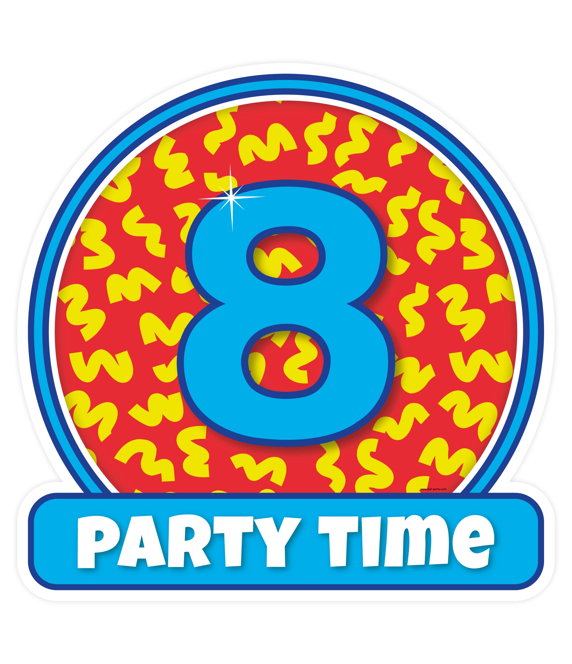 PD-Party 7042208 Happy Decoration Signs, Multicolor — image 1