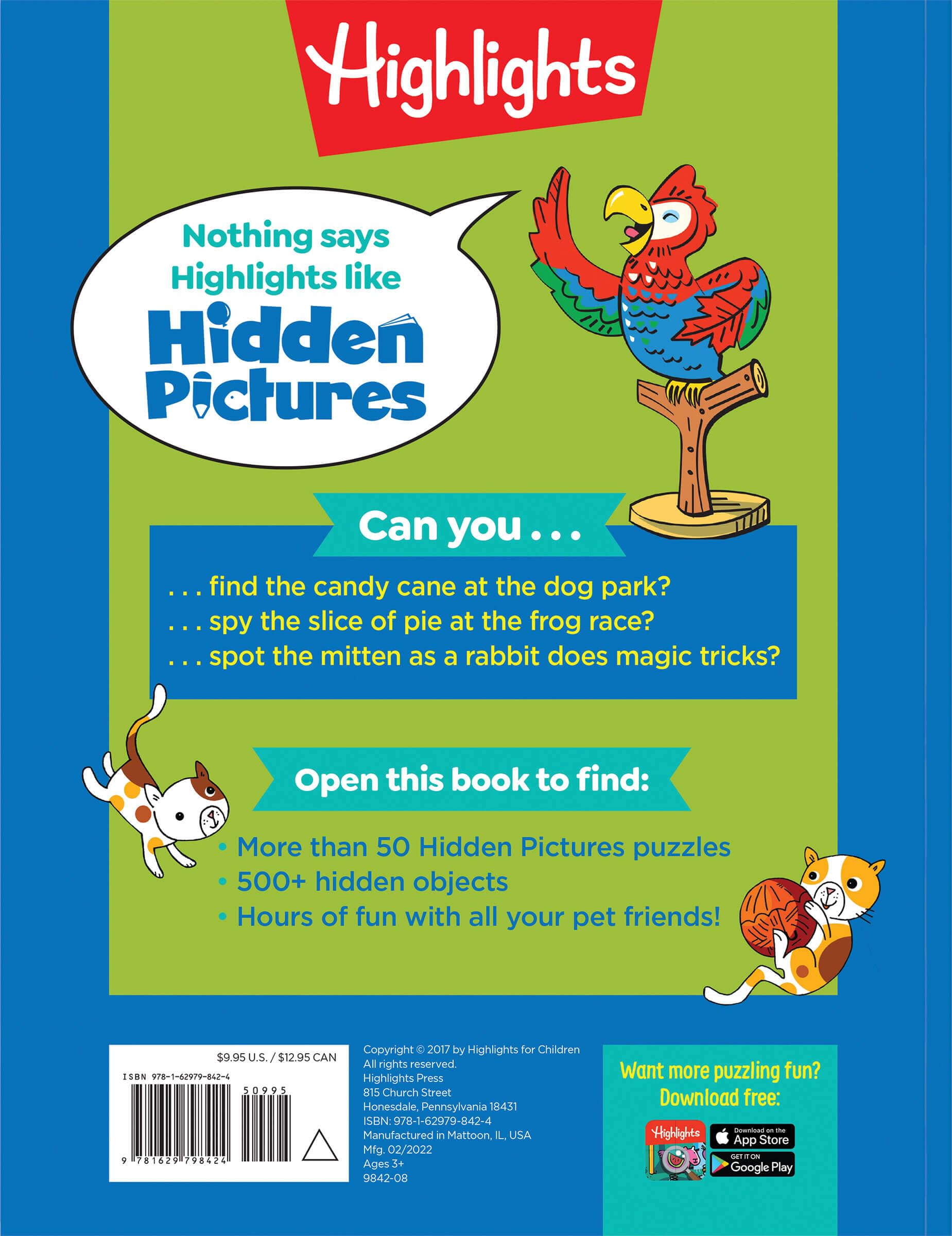 Pet Sticker Puzzles (Highlights? Sticker Hidden Pictures)