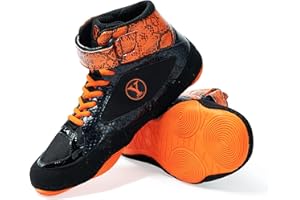 Yes! Athletics - Beast Wrestling Shoes Women Sizes, Lightweight and Breathable Boxing Shoes for Women, Microfiber Suede Leopard Printed Weightlifting Shoes with Hook and Loop Strap