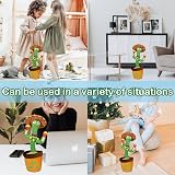 HICAS Dancing Talking Cactus Toy Repeats Voices 120 Songs Volume Control view 7
