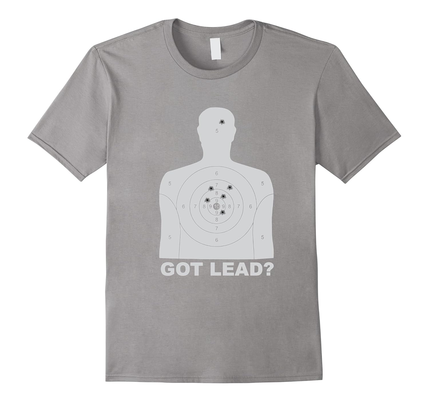 Got Lead? shooting shirt firearms, guns, range, target-Rose