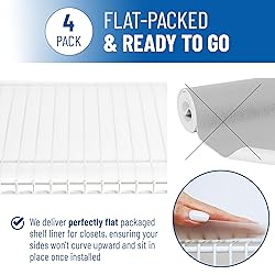 Closet Shelf Liner, Wire Shelf Liners for Closets