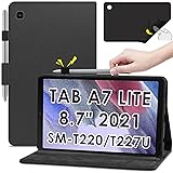 DETUOSI Leather Case for Samsung Galaxy Tab A7 Lite