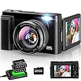 4K Digital Camera for Photography - Autofocus 48MP