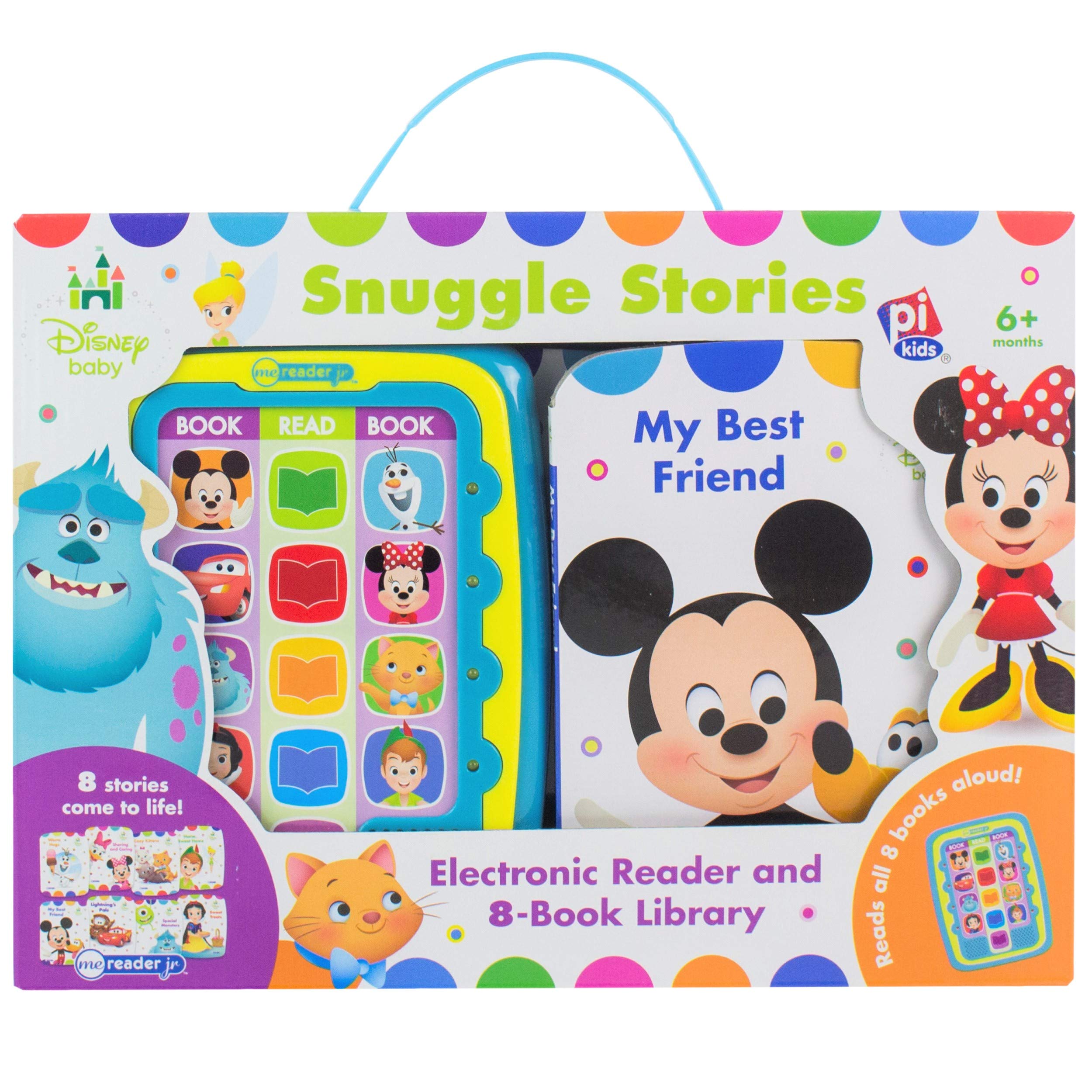 Amazon In Buy Disney Baby Mickey Minnie Frozen And More Electronic Me Reader Jr Snuggle Stories 8 Book Library Pi Kids Book Online At Low Prices In India Disney Baby