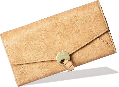 Amazon Christian Belett 財布 レディース 長財布 レター 型 かぶせ 大容量 多機能 金運 アップ じゃばらカード入れ 人気 ブランド 定番 贈り物 キャメル Christian Belett 財布