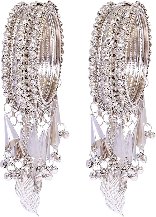 Silver latkan bangles Clearance