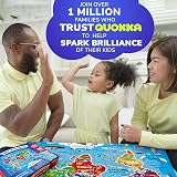 Quokka Giant World Map Puzzle 150pc 30x60cm with 50 Flashcards for Kids view 5