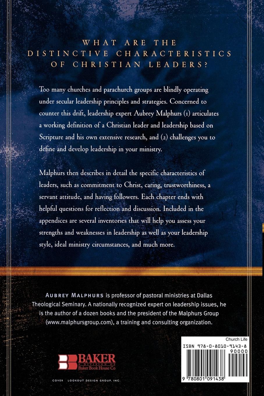 Amazon.com: Being Leaders: The Nature of Authentic Christian Leadership  (9780801091438): Aubrey Malphurs: Books