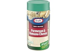 Kraft 100% Grated Parmesan & Romano Cheese Shaker (8 oz Bottle)