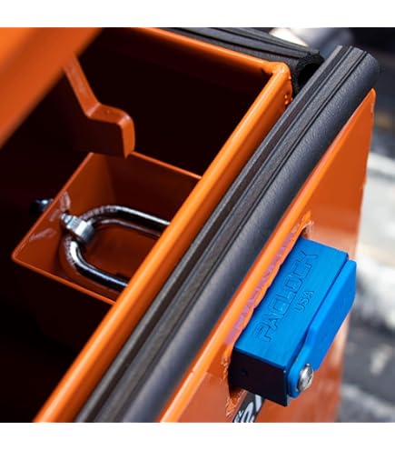 PACLOCK's UCS-10A Universal Jobsite Box Lock, High Performance 6