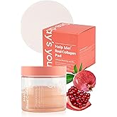 ONE-DAY’S YOU Help Me! Real Collagen Pads | Skin Firming & Moisturizing | Elasticity Care for Daily Use | 70 Pads | Korean Skincare for Firm & Youthful Skin