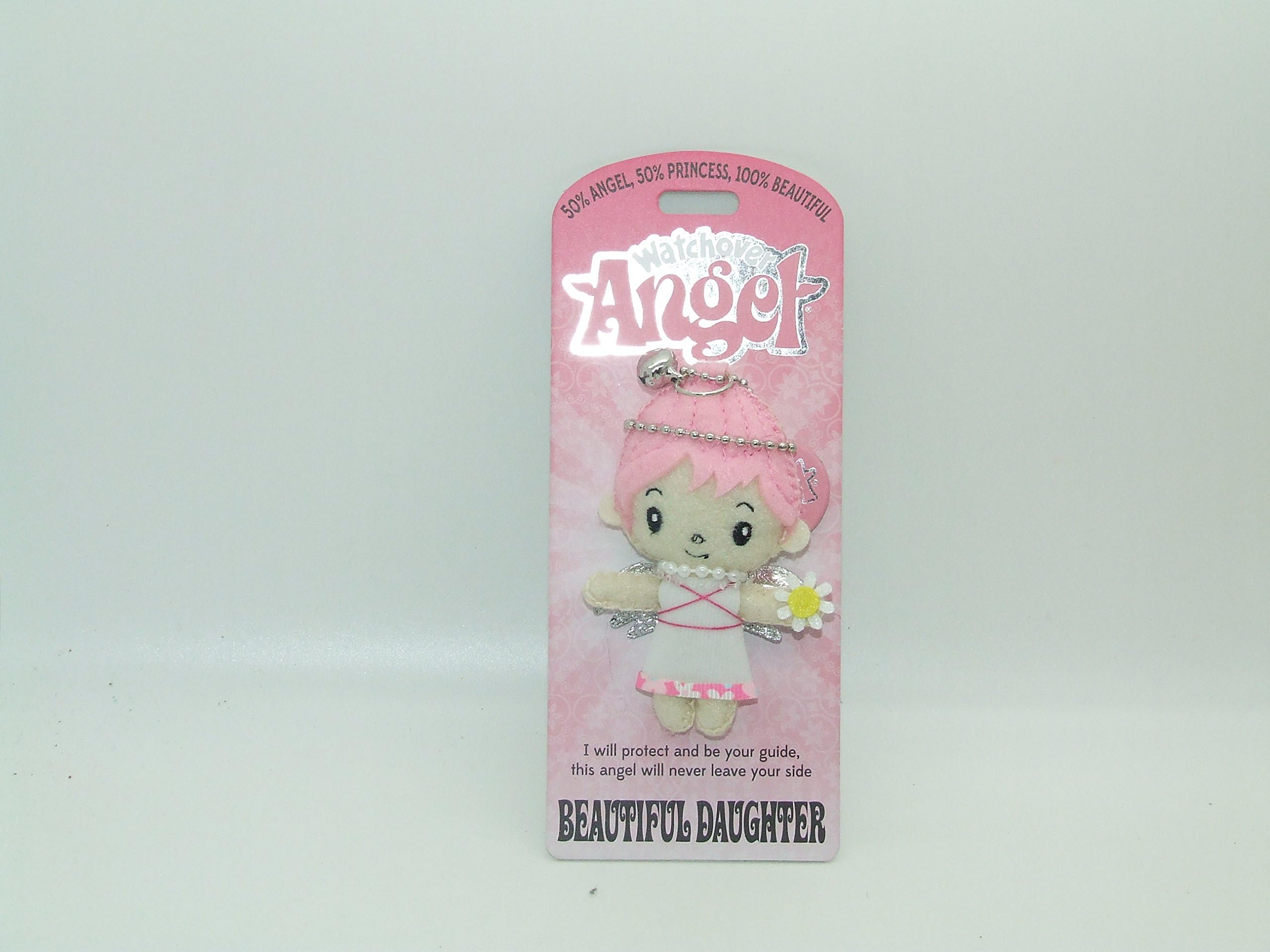 WATCHOVER ANGEL KEYRING BAG CHARM BEAUTIFUL DAUGHTER