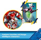 LEGO Sonic Knuckles Guardian Mech 76996 with Master Emerald and Rouge view 6
