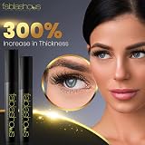 Fablashous 3d Fiber Mascara Waterproof Black Volume Length view 3