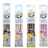 Milk Magic Flavored Milk Straws for Kids, Variety Bundle, 16 Pack | Strawberry, Cookies &amp; Cream, Chocolate, Cotton Candy, Low Sugar, 20 Calories Per Straw, Gluten-Free, BPA-Free