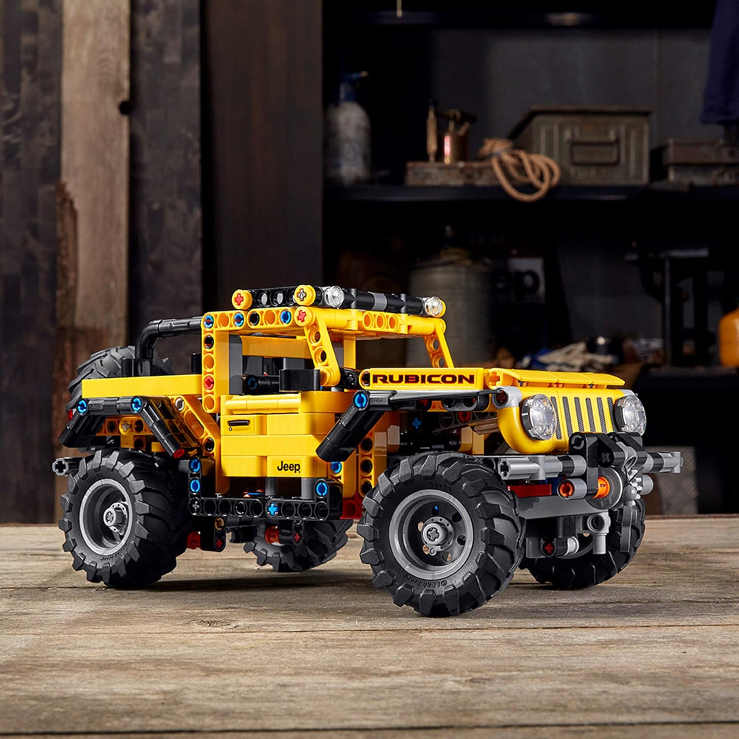 LEGO Technic Jeep Wrangler 42122; an Engaging Model Building Kit for Kids Who Love High-Performance Toy Vehicles, New 2021 (665 Pieces): Toys & Games