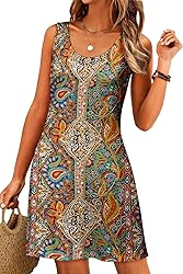 LUXVEER Women's Bohemien Summer Dresses 2025