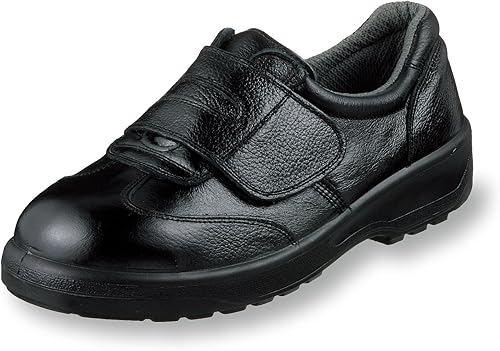 Amazon エンゼル Agシリーズ ポリウレタン2層底安全靴 マジックテープ 牛革製 安全靴 004 Ag3053 安全靴 作業靴