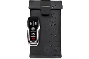 FARADAY DEFENSE Faraday Key Fob Jacket® - RFID Shield | Anti-Theft Protection | Water Resist | Magnetic Close