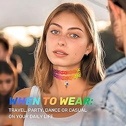 BodyJ4You 2PC Tattoo Choker Necklace - 90s Choker