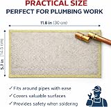 Zoe & Jim High Temp Soldering Mat 1000°C Brazing Pad Flame Retardant Insulation view 4