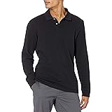 Amazon Essentials Men's Slim-fit Long-Sleeve Pique Polo