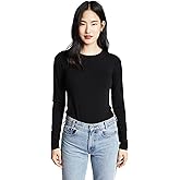 L'AGENCE Women's Crew Neck Tess Shirt