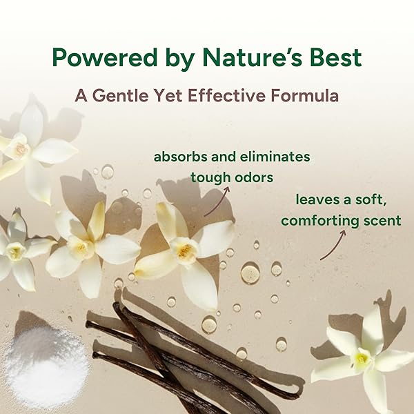 GOOD NATURED BRAND | CARPET DEODORIZER & FRESHENER POWDER | 31 OZ PET ODOR ELIMINATOR FOR STRONG ODOR & PET URINE | FRESH NATURAL VANILLA CREAM SCENT | SAFE FOR HOMES WITH PETS