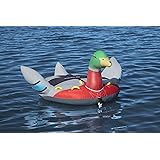 SolsticeLay-On Decoy Duck Towable Inflatable Raft, Multicolor, one Size