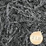 Zankubom 2 LB Grey Crinkle Cut Paper Shred Filler
