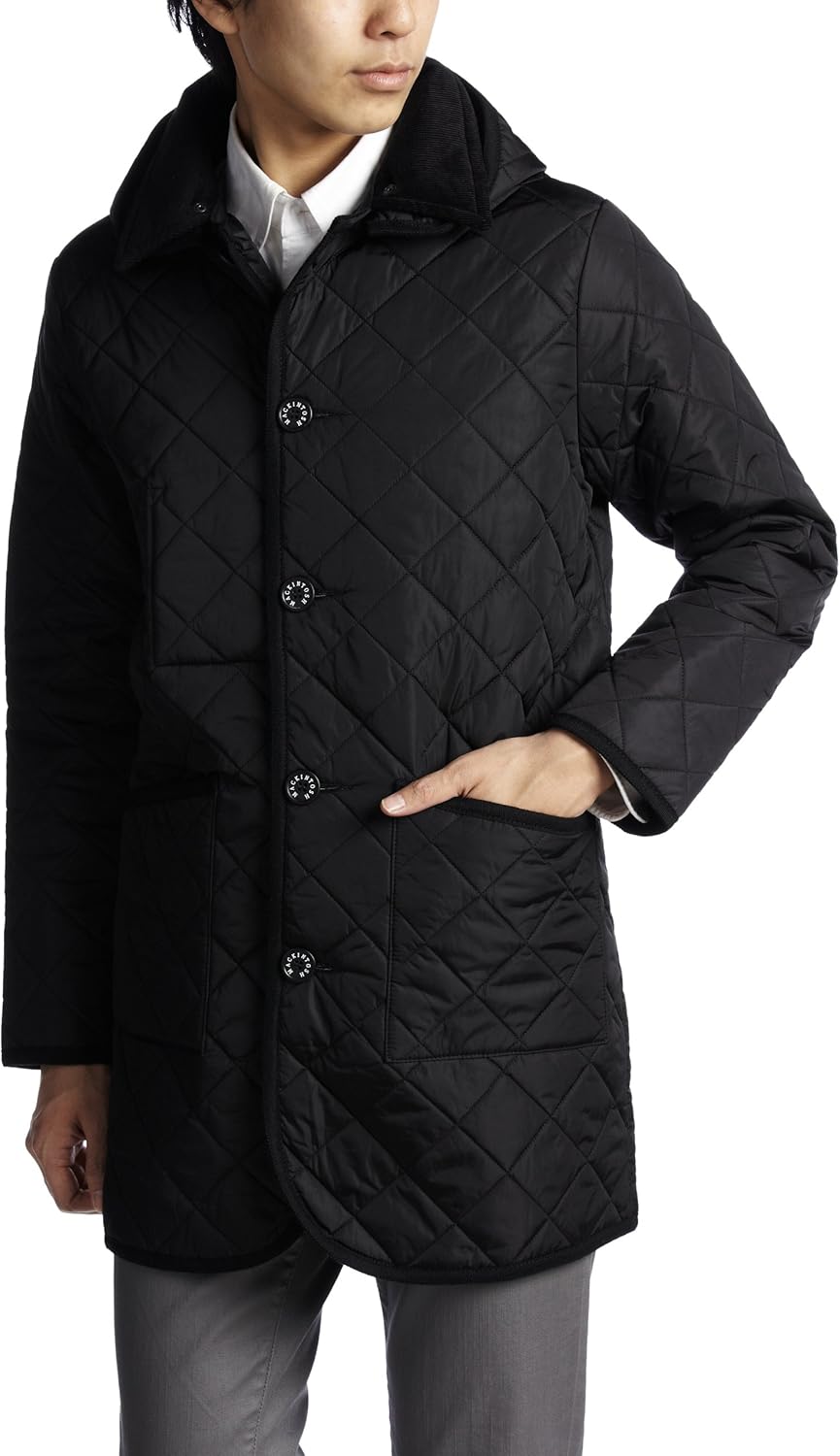 Amazon マッキントッシュ Mackintosh M S Waverly Long ナイロン ロング丈 キルティングコート G Waverlylong Qt Qt04 ブラック 36 コート ジャケット 通販