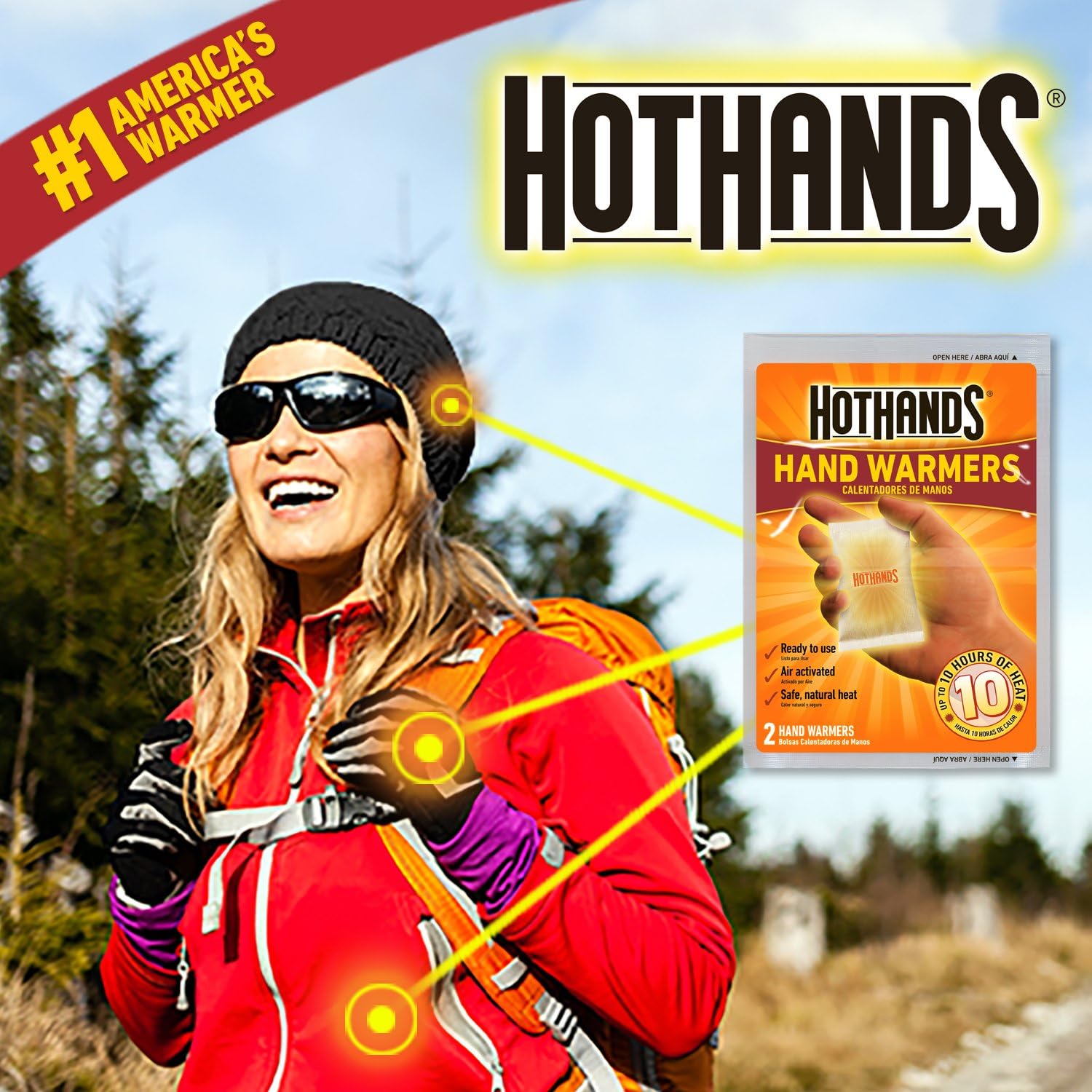 HeatMax Hot Hands 2 Handwarmer (40 Pairs): Sports & Outdoors