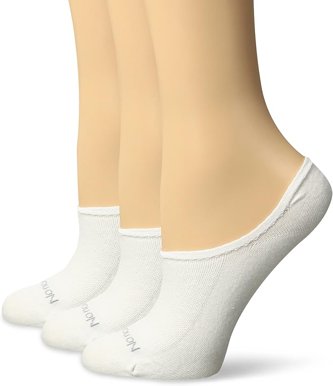 No Nonsense Women's Soft and Breathable Ultra Low Cut Liner Sock 3Pack
