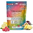 Organika Canadian-Made Electrolytes Powder - Variety Pack Sachets (Raspberry/Lemonade/Pineapple) On-the-Go Sugar-Free Hydrati