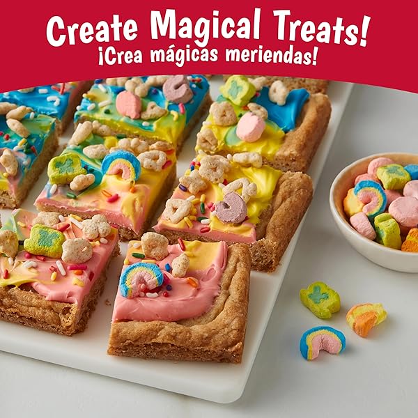 LUCKY CHARMS GLUTEN FREE CEREAL WITH MARSHMALLOWS, KIDS BREAKFAST CEREAL, MADE WITH WHOLE GRAIN, LARGE SIZE, 14.9 OZ