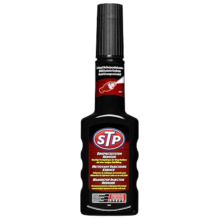 STP GST53200SB Benzin-Einspritzsystem-Reiniger entfernt Ablagerungen, reduziert Kraftstoffverbrauch und Emissionen, 200 ml