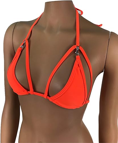 neon orange rave top