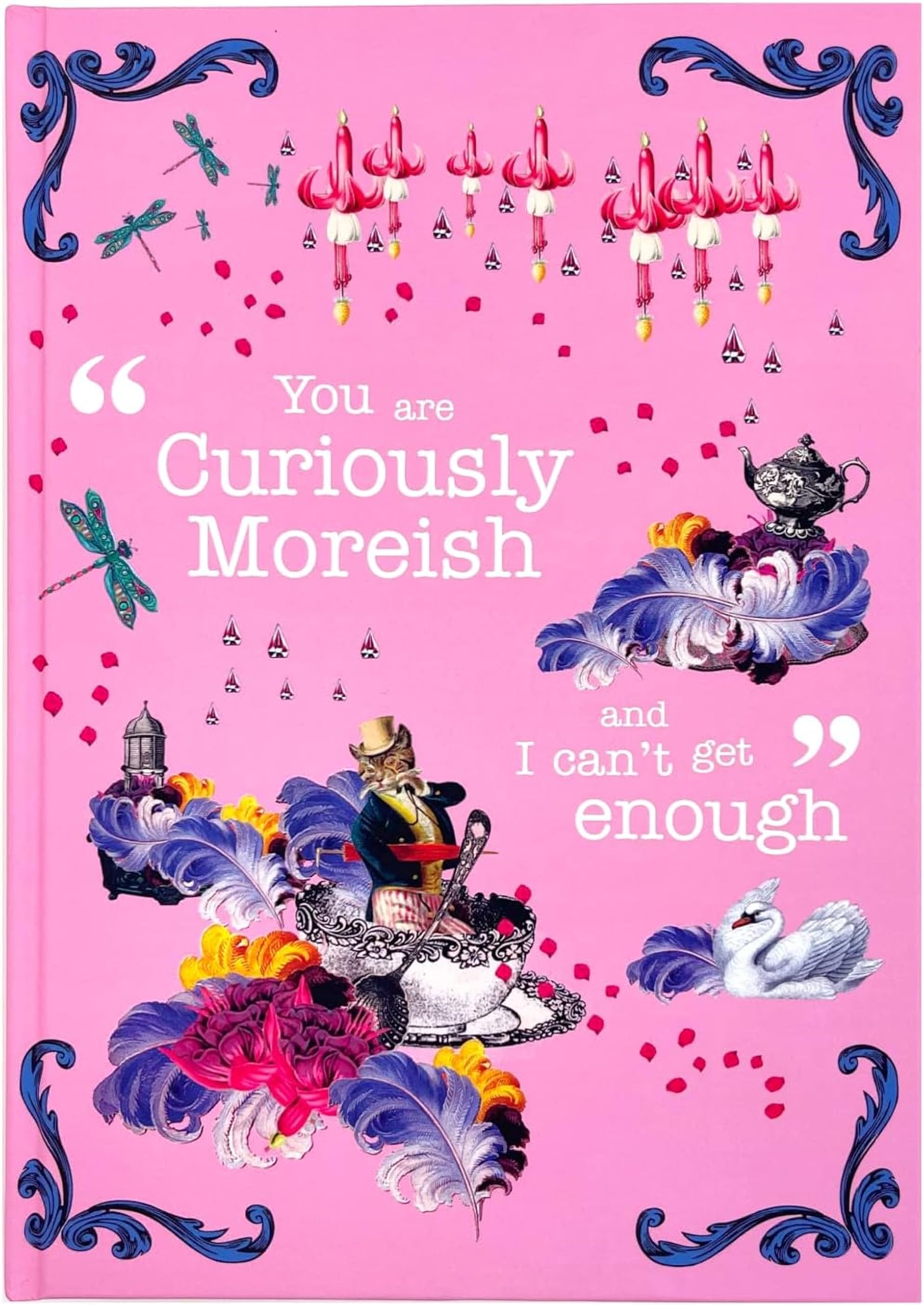 Monty Bojangles Chocolates Official Ruled Notebook/Journal - Classic, Beautiful Hardcover Notebook/Journal with Premium Thick Paper, A5, Perfect for Office Home School Business Writing & Note Taking