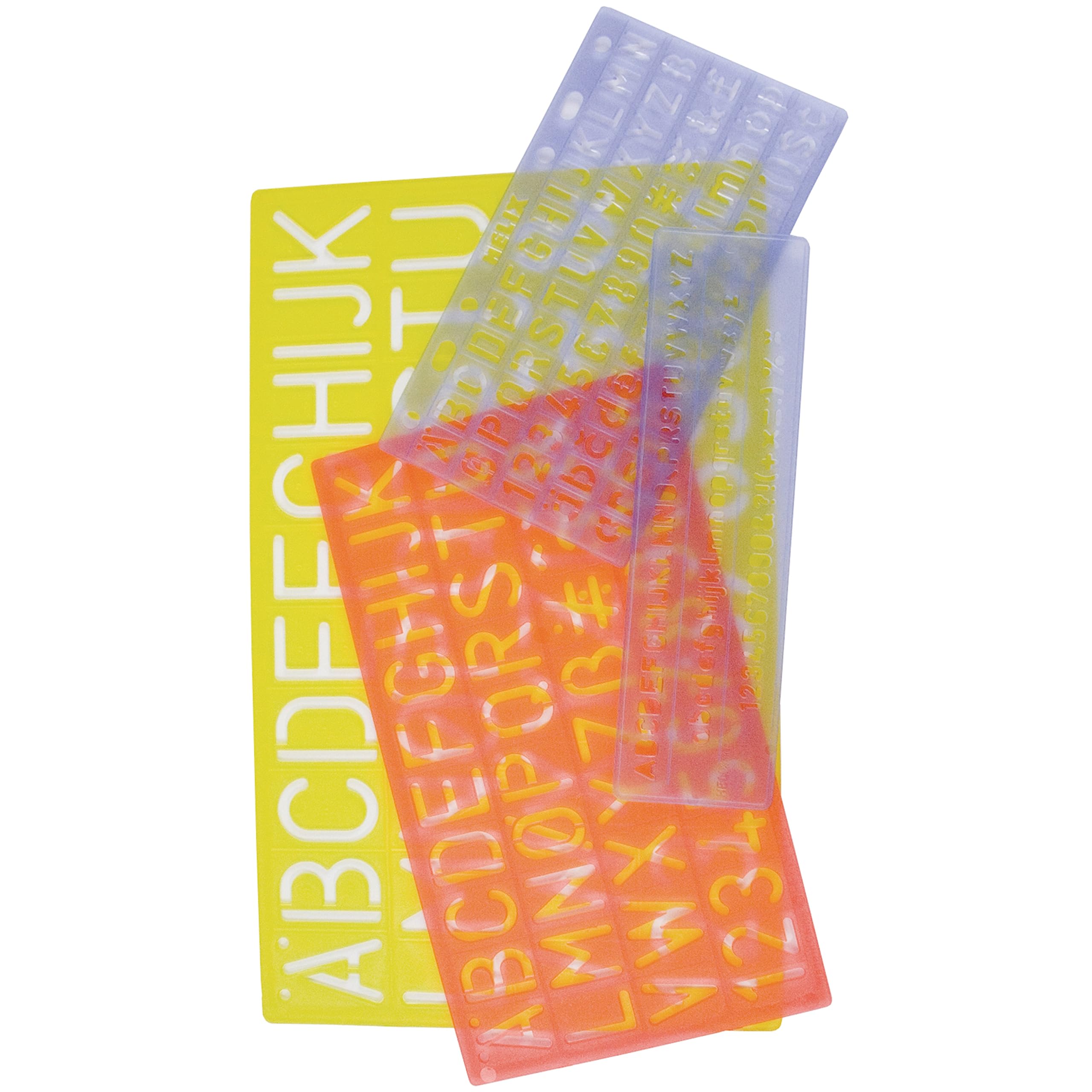 Lettering Stencil Set 5mm 10mm 20mm 30mm