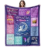 Niece Gifts from Auntie, Niece Blanket 60"x50", Niece Birthday Gifts from Aunt, Graduation Gifts for Niece from Uncle, Grown Niece Gift Ideas for Graduation Christmas, to My Niece Throw Blankets